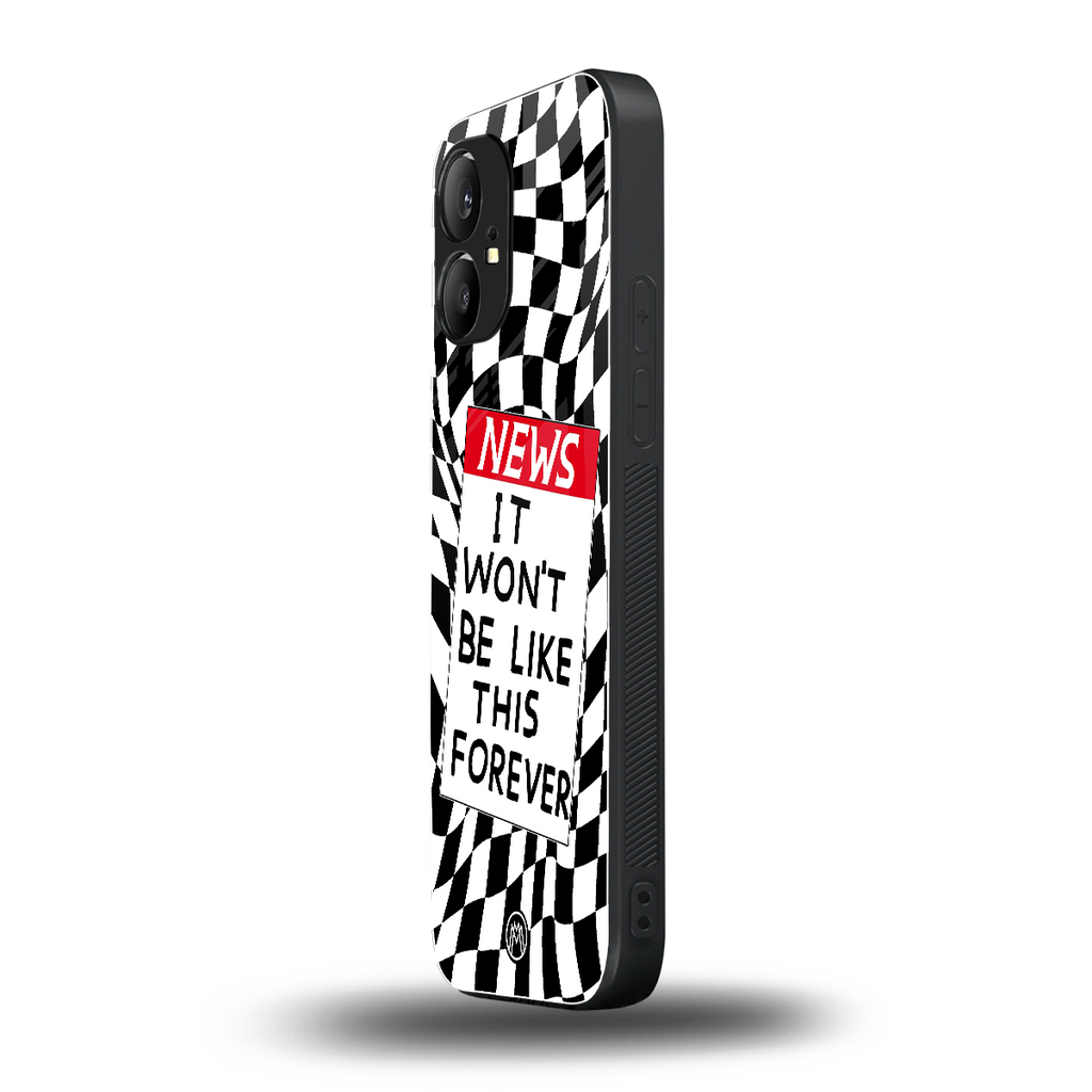 won't be like this forever back phone cover | glass case for nothing phone 1