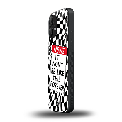 won't be like this forever back phone cover | glass case for nothing phone 2