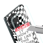 won't be like this forever back phone cover | glass case for oneplus nord 3