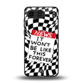 won't be like this forever back phone cover | glass case for oneplus nord 4