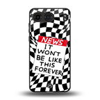 won't be like this forever back phone cover | glass case for oneplus nord 4