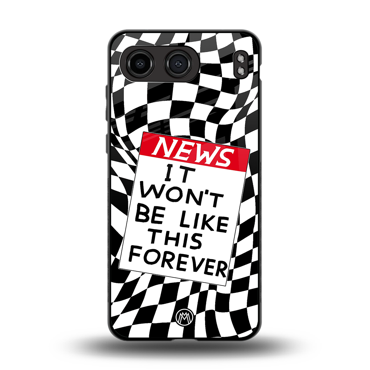 won't be like this forever back phone cover | glass case for oneplus nord 4