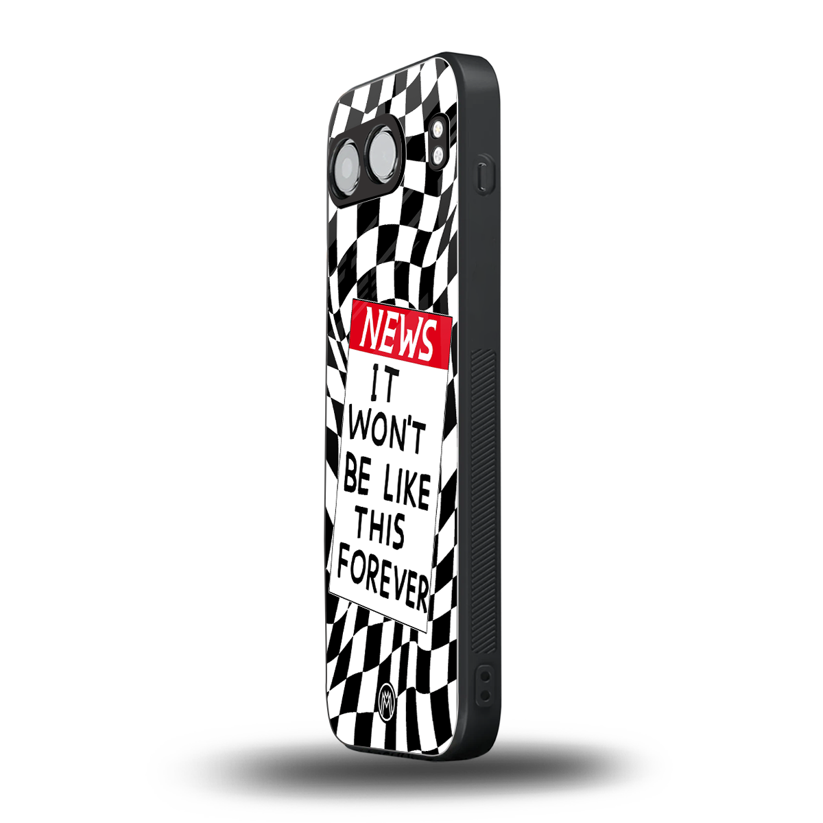 won't be like this forever back phone cover | glass case for oneplus nord 4