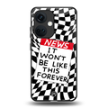 won't be like this forever back phone cover | glass case for oneplus nord ce 3