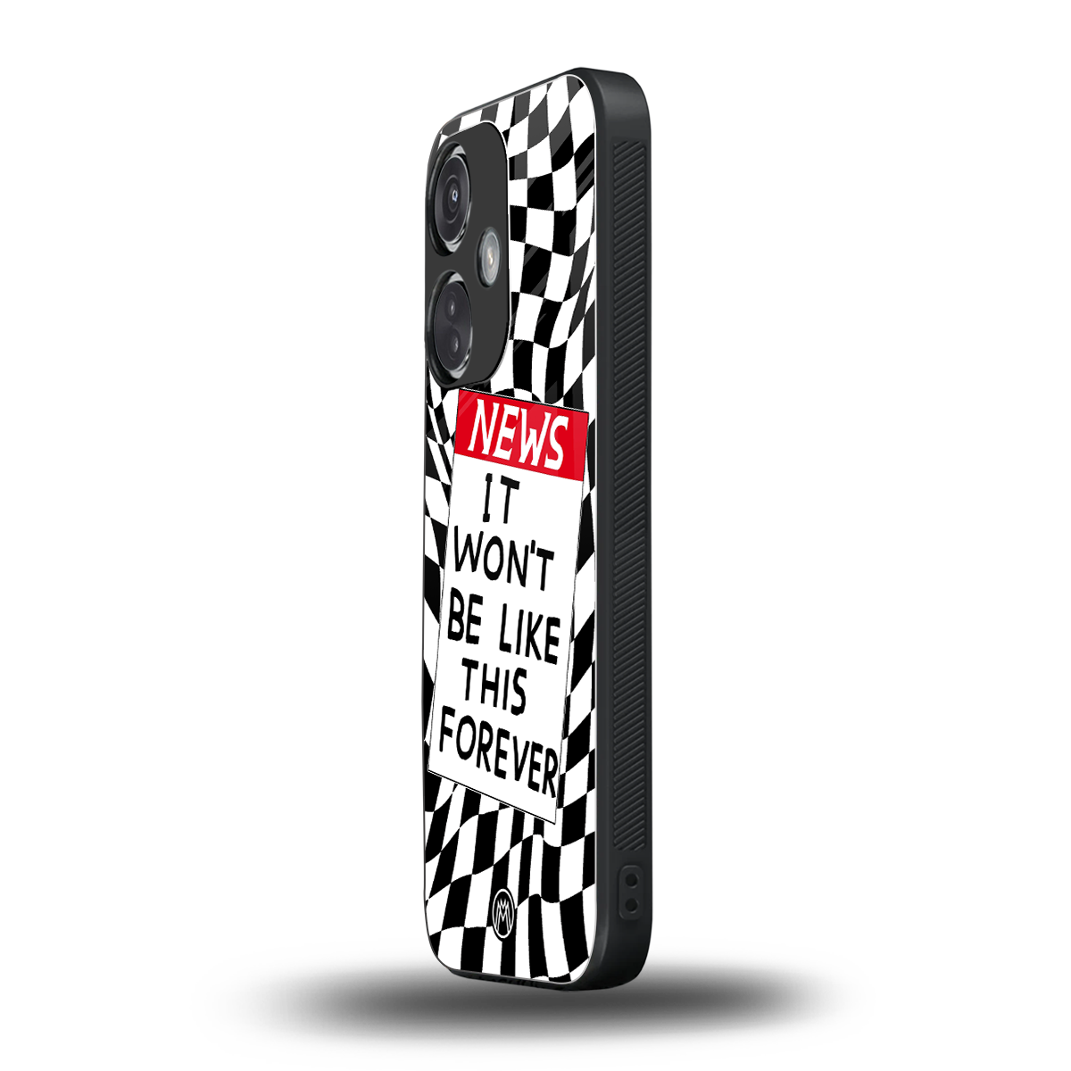won't be like this forever back phone cover | glass case for oneplus nord ce 3