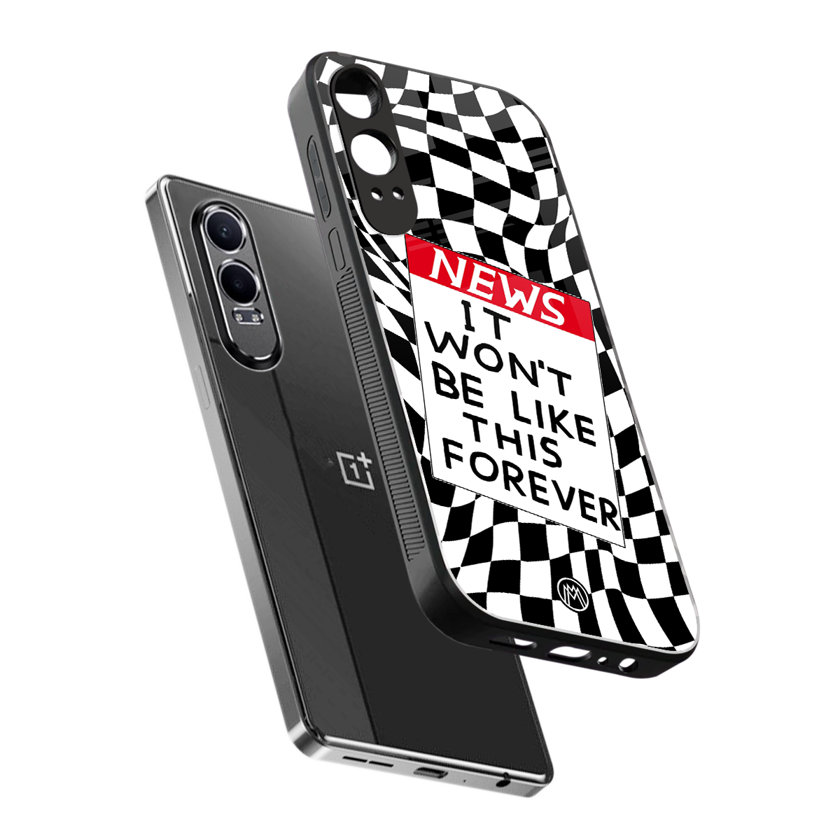 won't be like this forever back phone cover | glass case for oneplus nord ce 4 lite