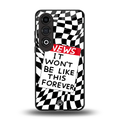 won't be like this forever back phone cover | glass case for oneplus nord ce 4