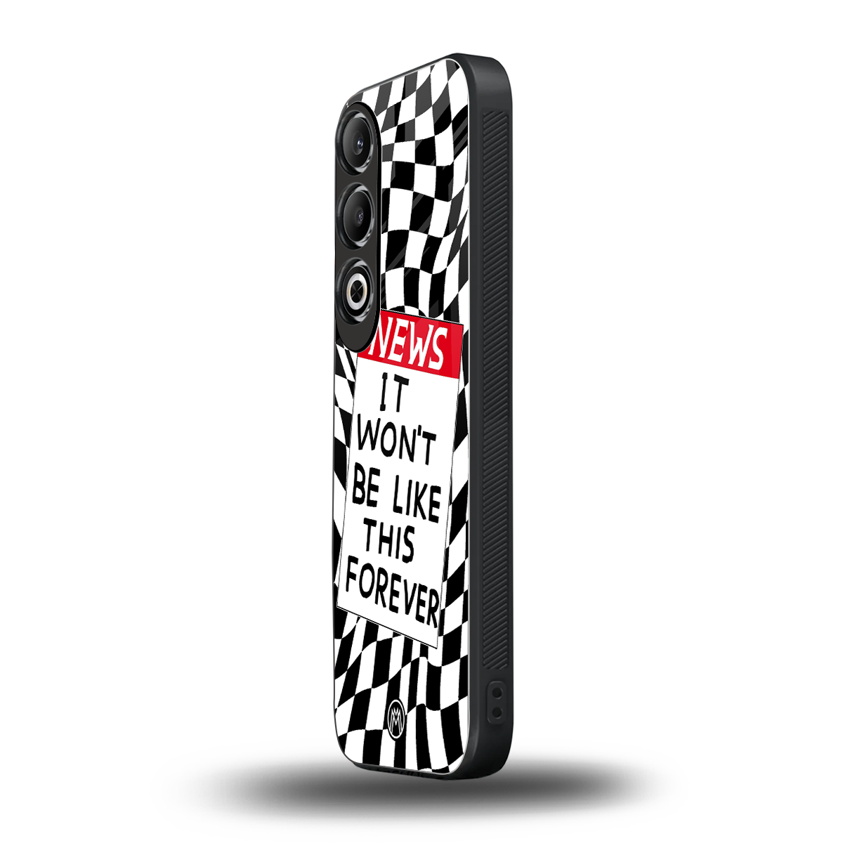 won't be like this forever back phone cover | glass case for oneplus nord ce 4