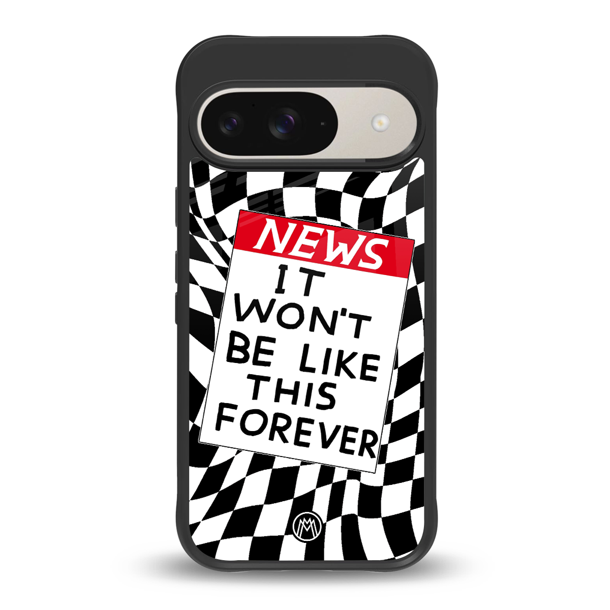 won't be like this forever back phone cover | glass case for google pixel 9