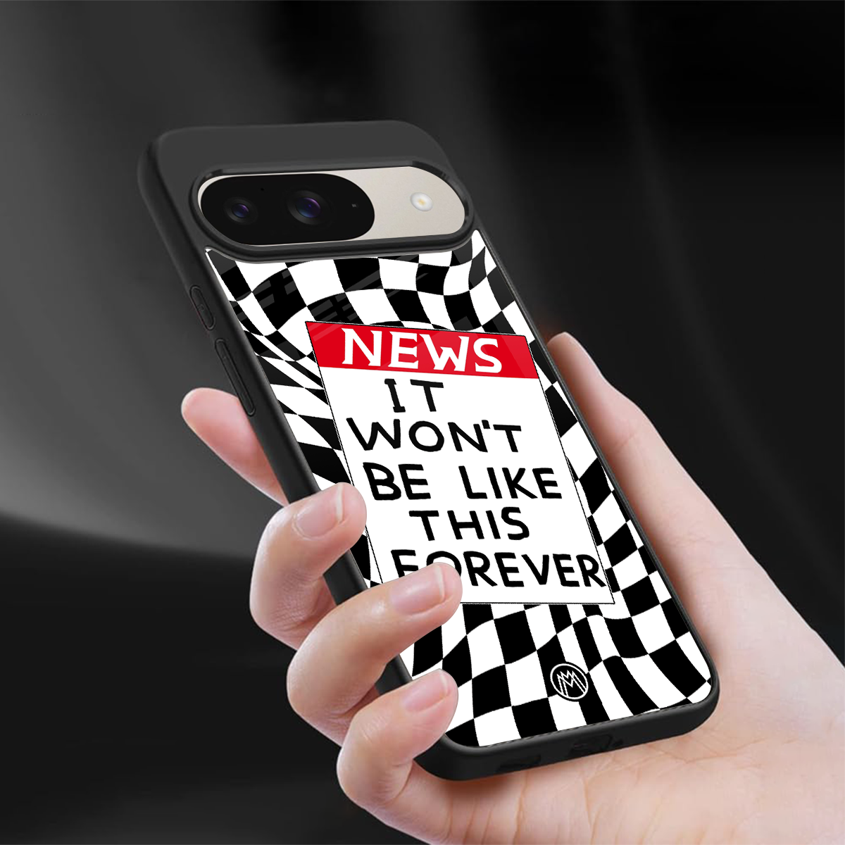 won't be like this forever back phone cover | glass case for google pixel 9
