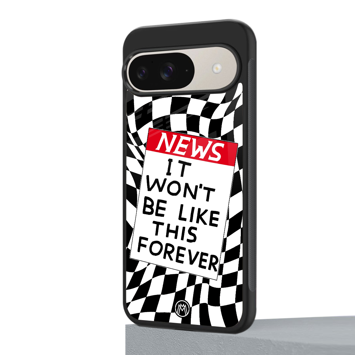 won't be like this forever back phone cover | glass case for google pixel 9