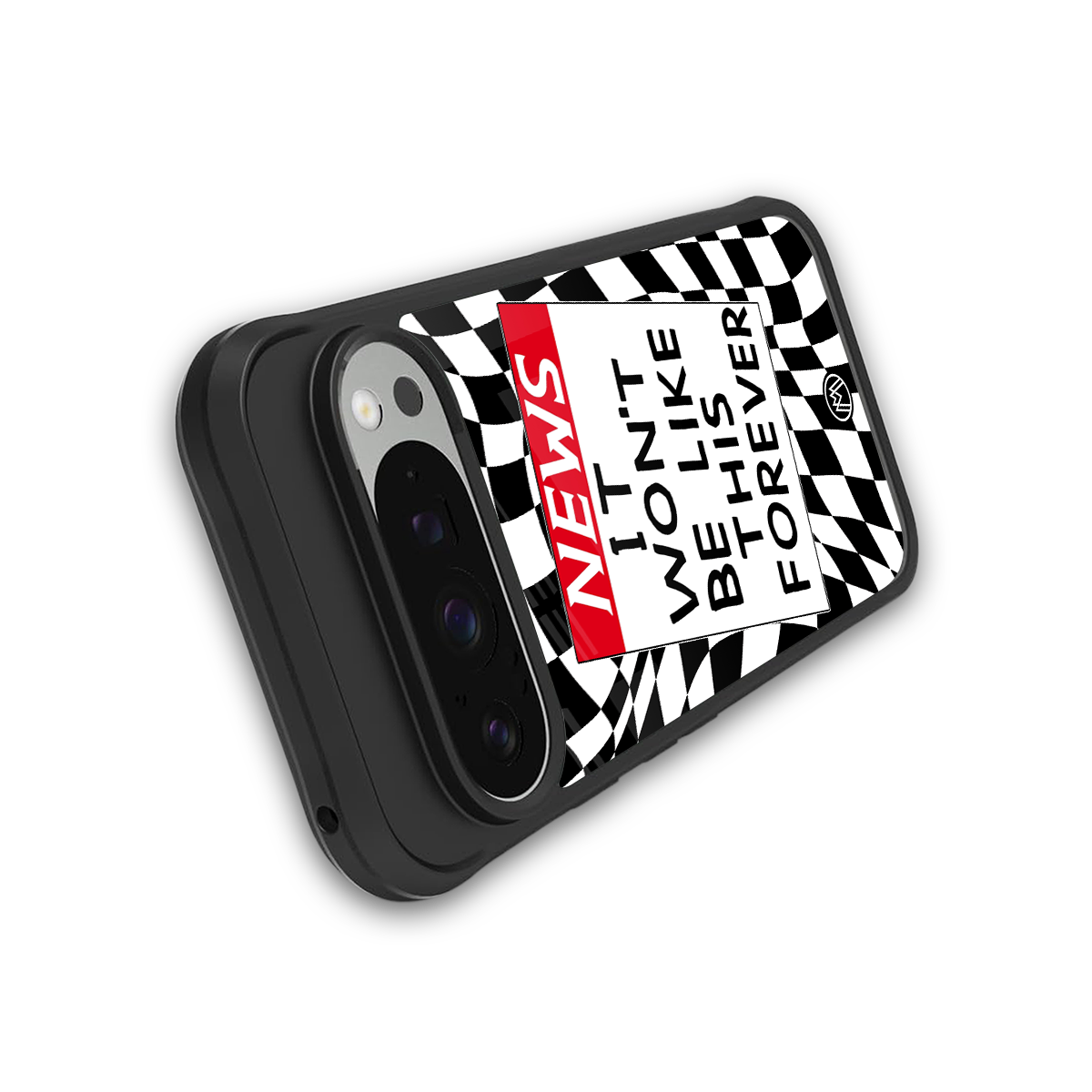 won't be like this forever back phone cover | glass case for google pixel 9 pro xl