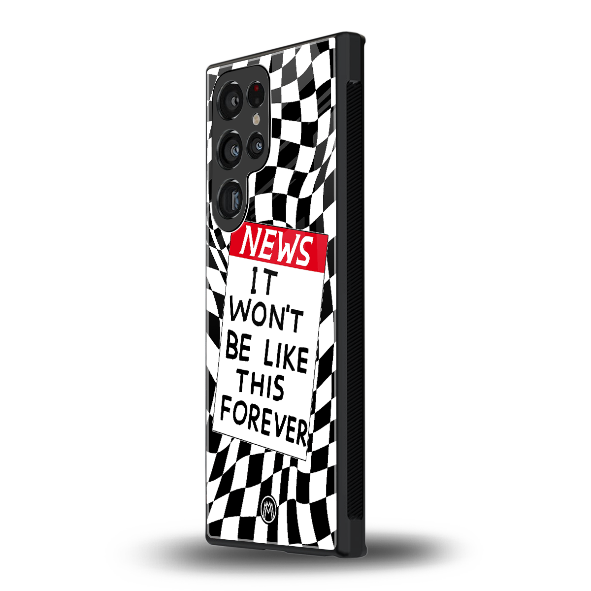 won't be like this forever back phone cover | glass case for samsung galaxy s23 ultra