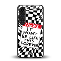 won't be like this forever back phone cover | glass case for samsung galaxy s25