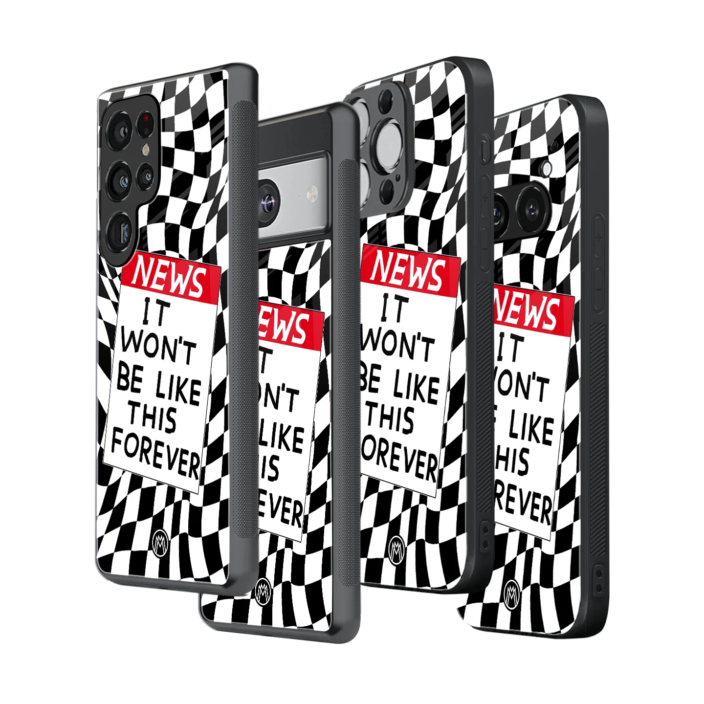 Stylish Glass Back Case for All Smartphones – iPhone, Samsung, OnePlus, Pixel, Redmi, Oppo, Vivo, Motorola