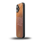 wonderful thought back phone cover | glass case for iphone 16 plus