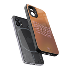 wonderful thought back phone cover | glass case for nothing phone 1