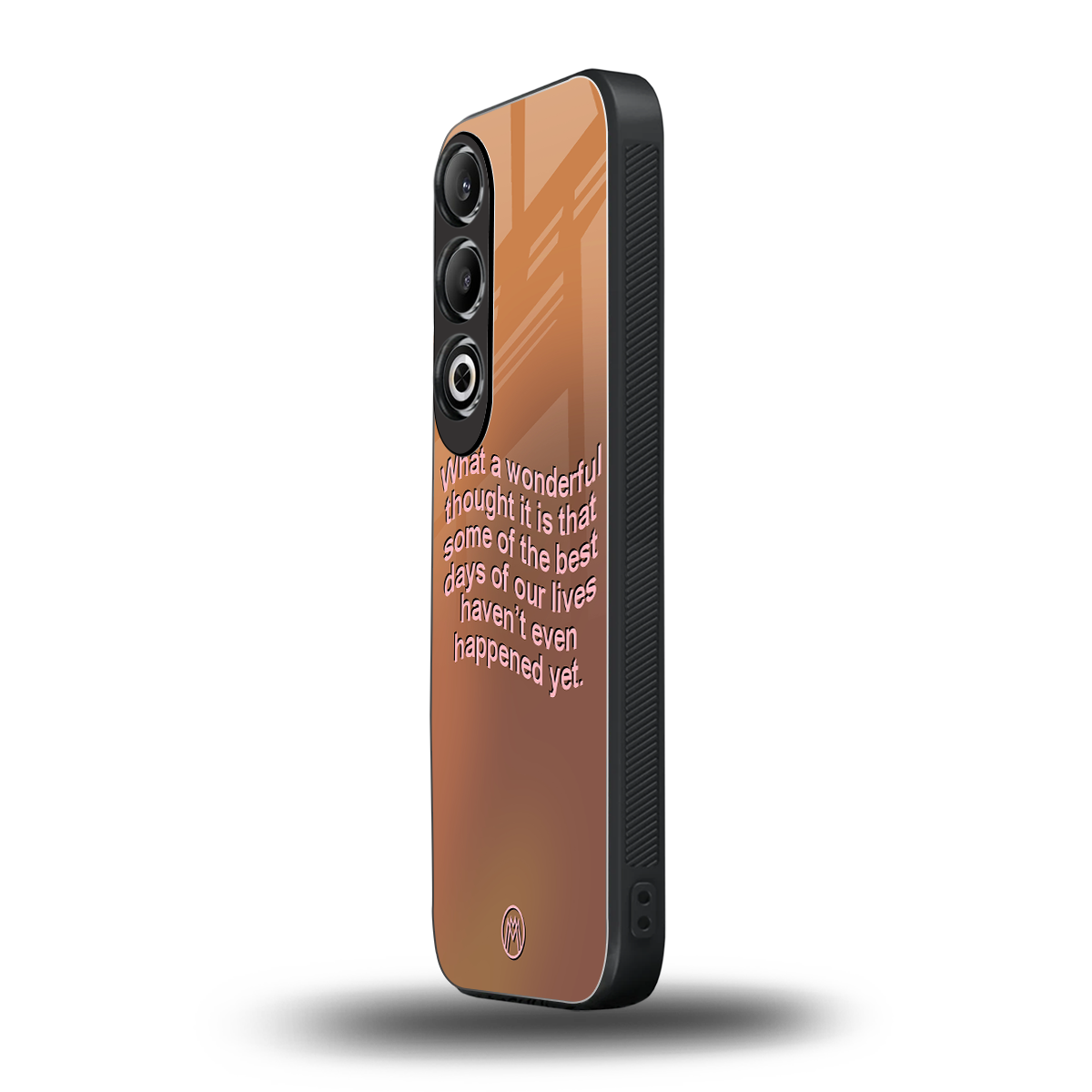 wonderful thought back phone cover | glass case for oneplus nord ce 4