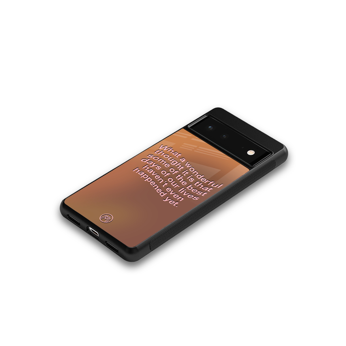 wonderful thought back phone cover | glass case for Google Pixel 6A