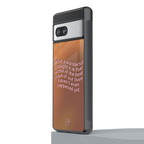 wonderful thought back phone cover | glass case for Google Pixel 7