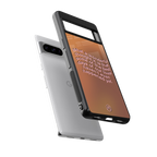 wonderful thought back phone cover | glass case for google pixel 8 pro