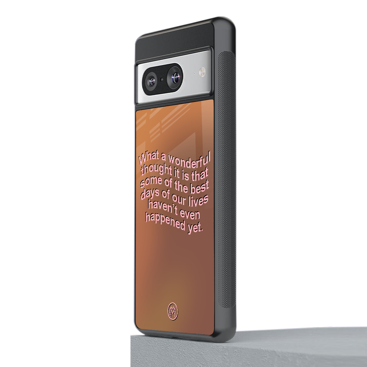wonderful thought back phone cover | glass case for Google Pixel 8