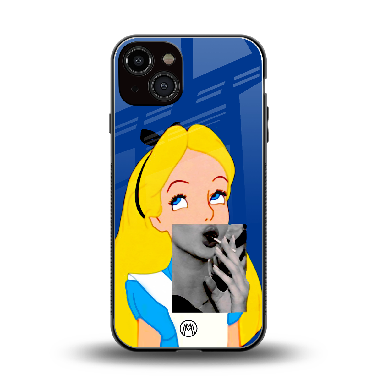 wonderland treat back phone cover | glass case for iphone 13