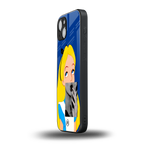 wonderland treat back phone cover | glass case for iphone 14