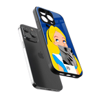 wonderland treat back phone cover | glass case for iphone 15 pro