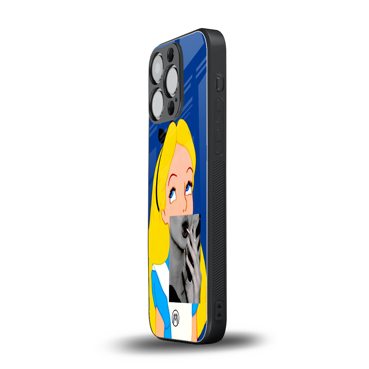 wonderland treat back phone cover | glass case for iphone 16 pro