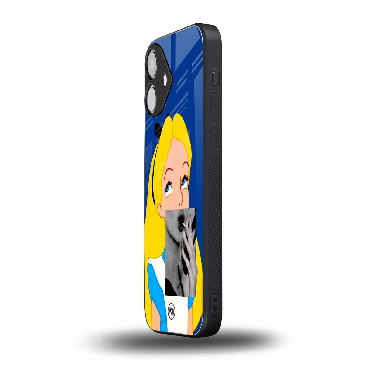 wonderland treat back phone cover | glass case for iphone 16