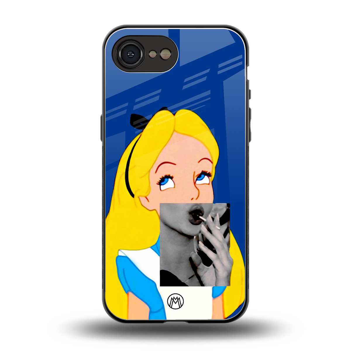wonderland treat back phone cover | glass case for iphone 16e