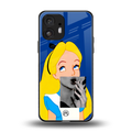 wonderland treat back phone cover | glass case for nothing phone 2