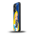 wonderland treat back phone cover | glass case for oneplus nord 3