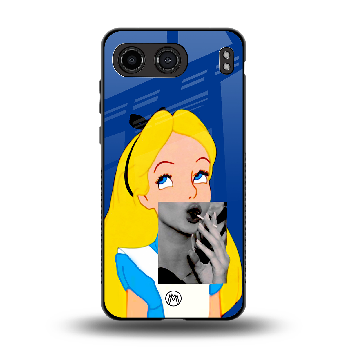 wonderland treat back phone cover | glass case for oneplus nord 4
