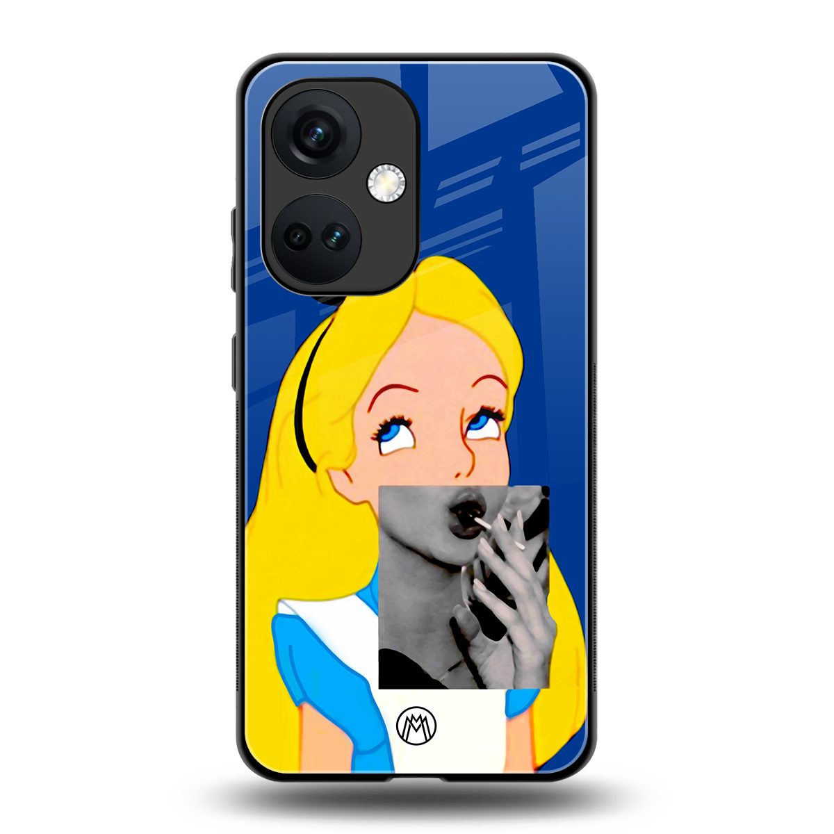 wonderland treat back phone cover | glass case for oneplus nord ce 3