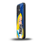 wonderland treat back phone cover | glass case for oneplus nord ce 3