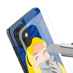 wonderland treat back phone cover | glass case for oneplus nord ce 3