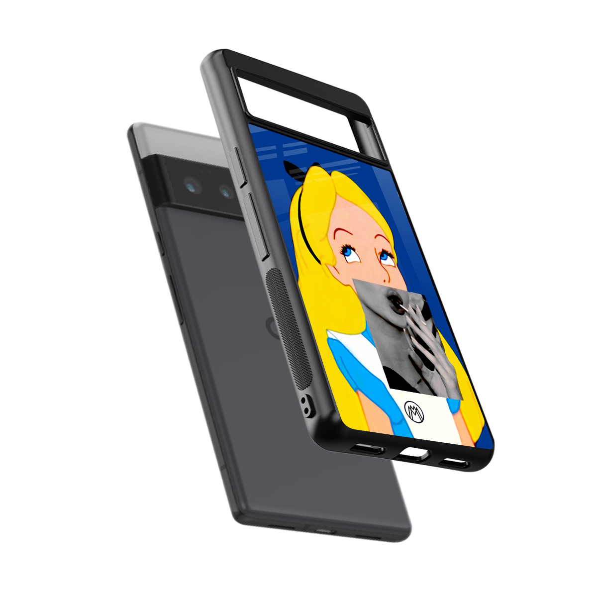 wonderland treat back phone cover | glass case for google pixel 6 pro