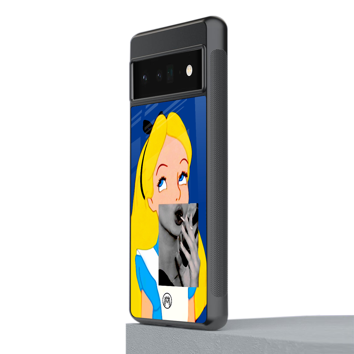 wonderland treat back phone cover | glass case for google pixel 6 pro