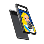 wonderland treat back phone cover | glass case for Google Pixel 6A