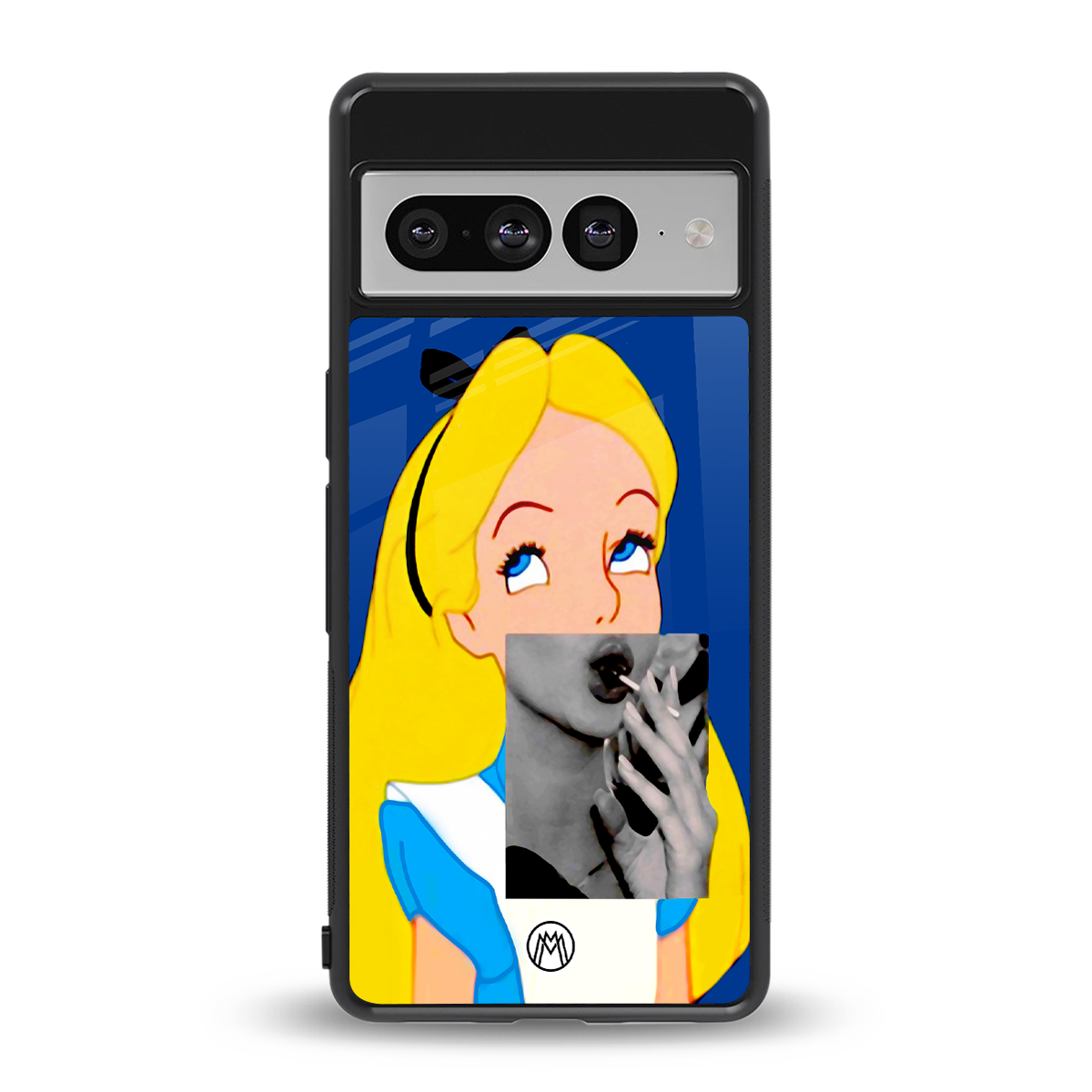 wonderland treat back phone cover | glass case for google pixel 7 pro