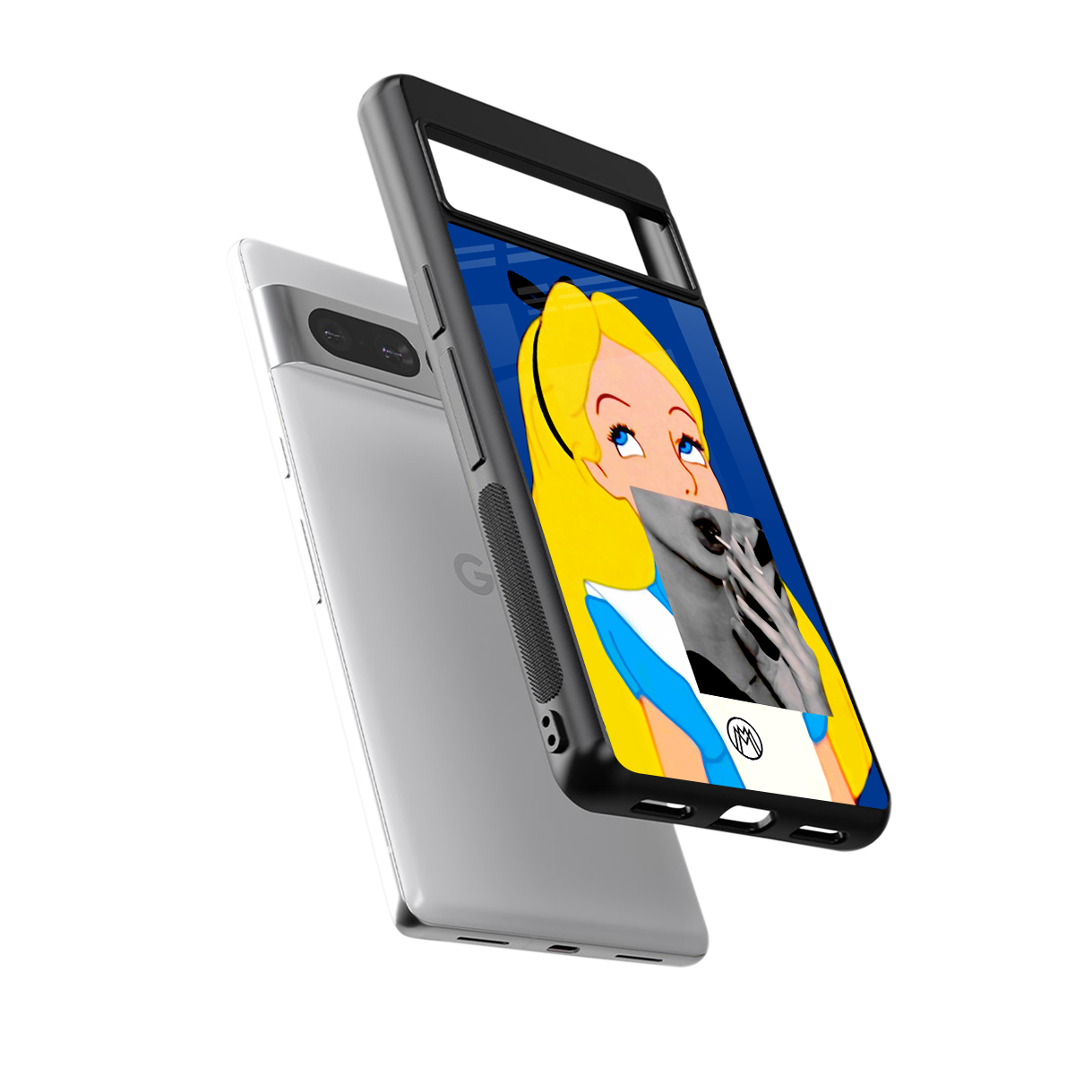 wonderland treat back phone cover | glass case for google pixel 7 pro