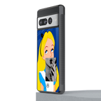 wonderland treat back phone cover | glass case for google pixel 7 pro