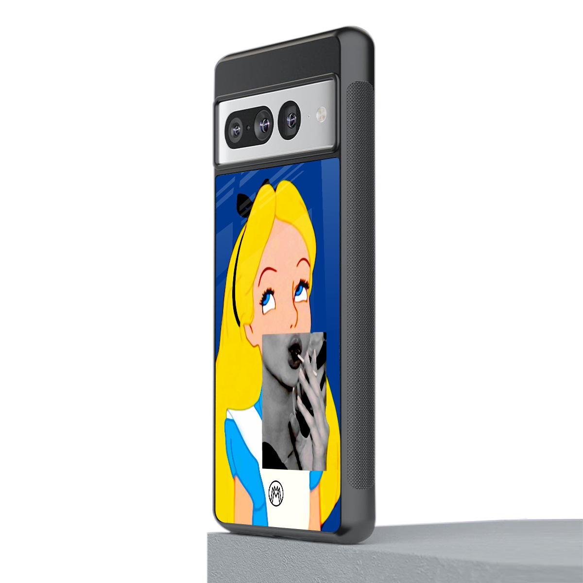 wonderland treat back phone cover | glass case for google pixel 7 pro