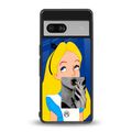 wonderland treat back phone cover | glass case for Google Pixel 7