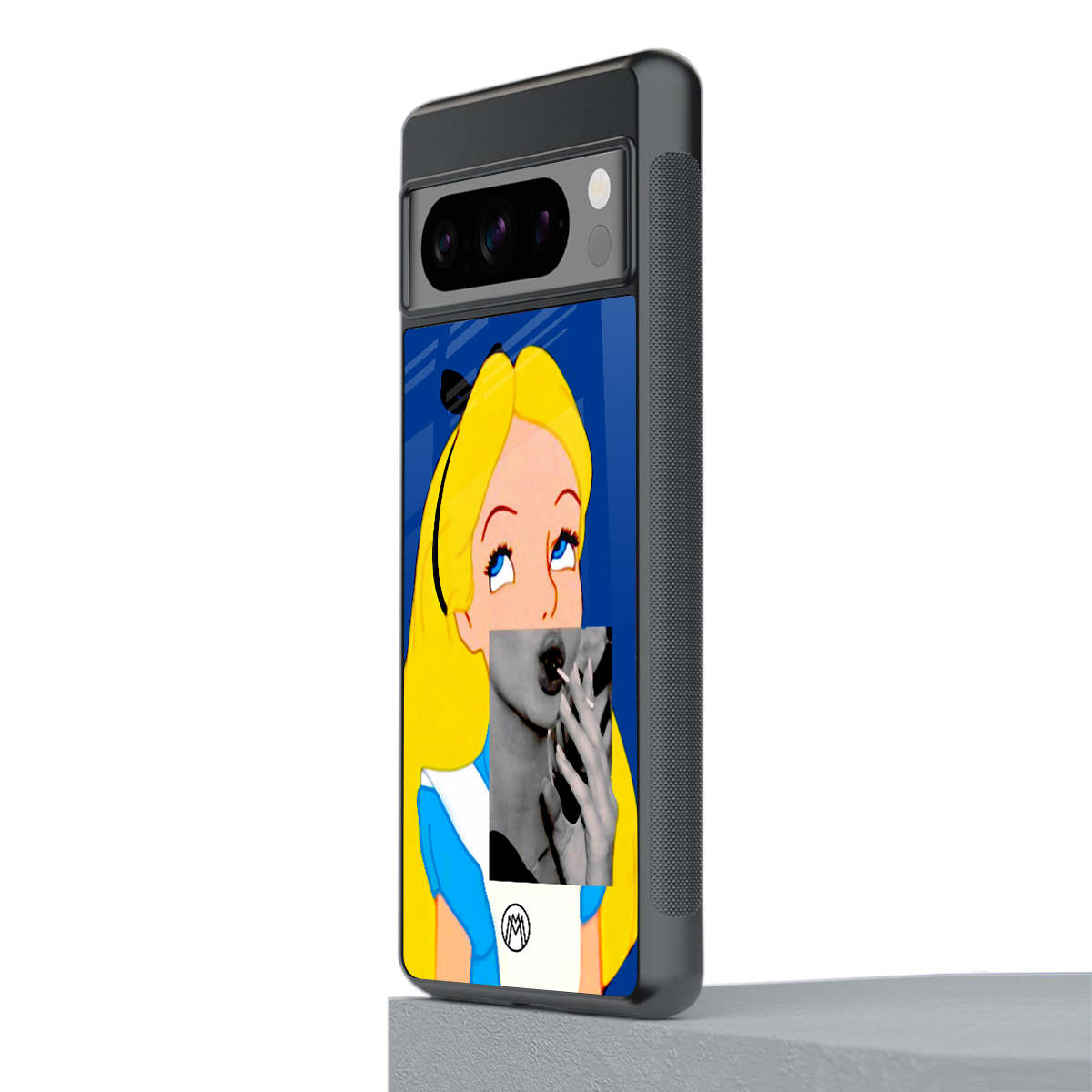 wonderland treat back phone cover | glass case for google pixel 8 pro