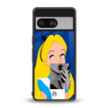 wonderland treat back phone cover | glass case for Google Pixel 8