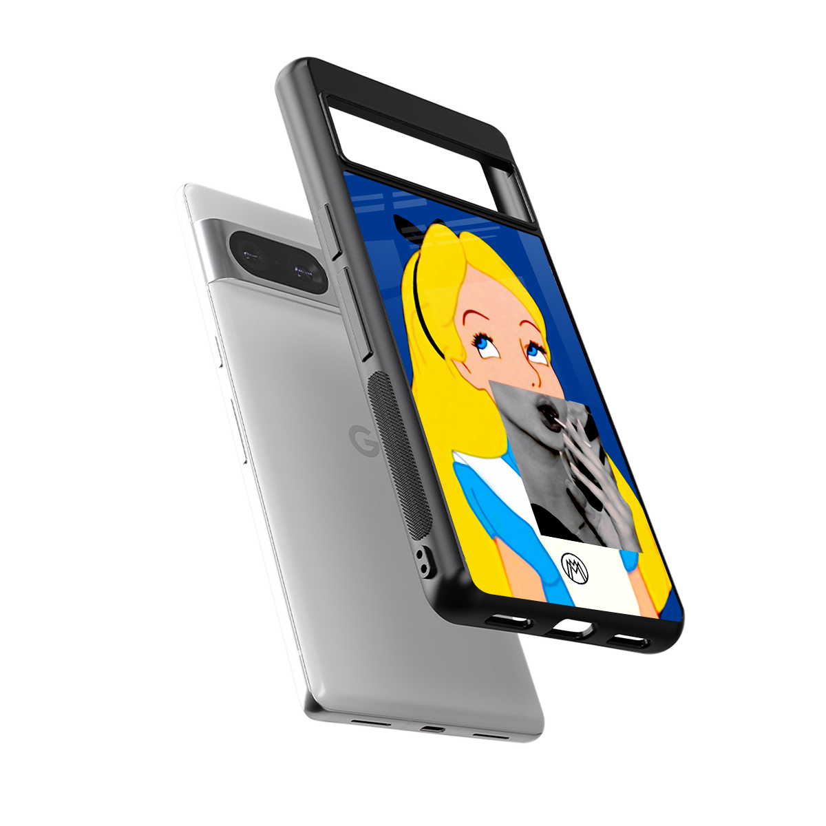 wonderland treat back phone cover | glass case for Google Pixel 8