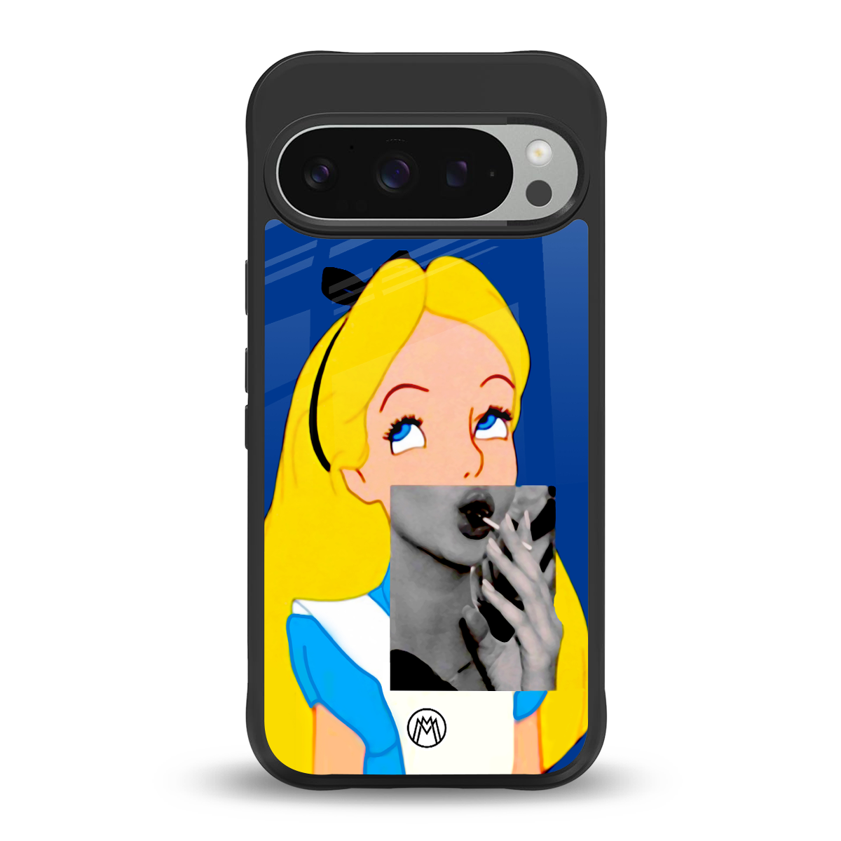 wonderland treat back phone cover | glass case for google pixel 9 pro